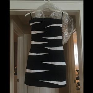 Strapless cocktail dress